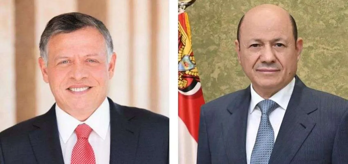 .رئيس مجلس القيادة يهنئ ملك الاردن بمناسبة ذكرى يوم الجلوس