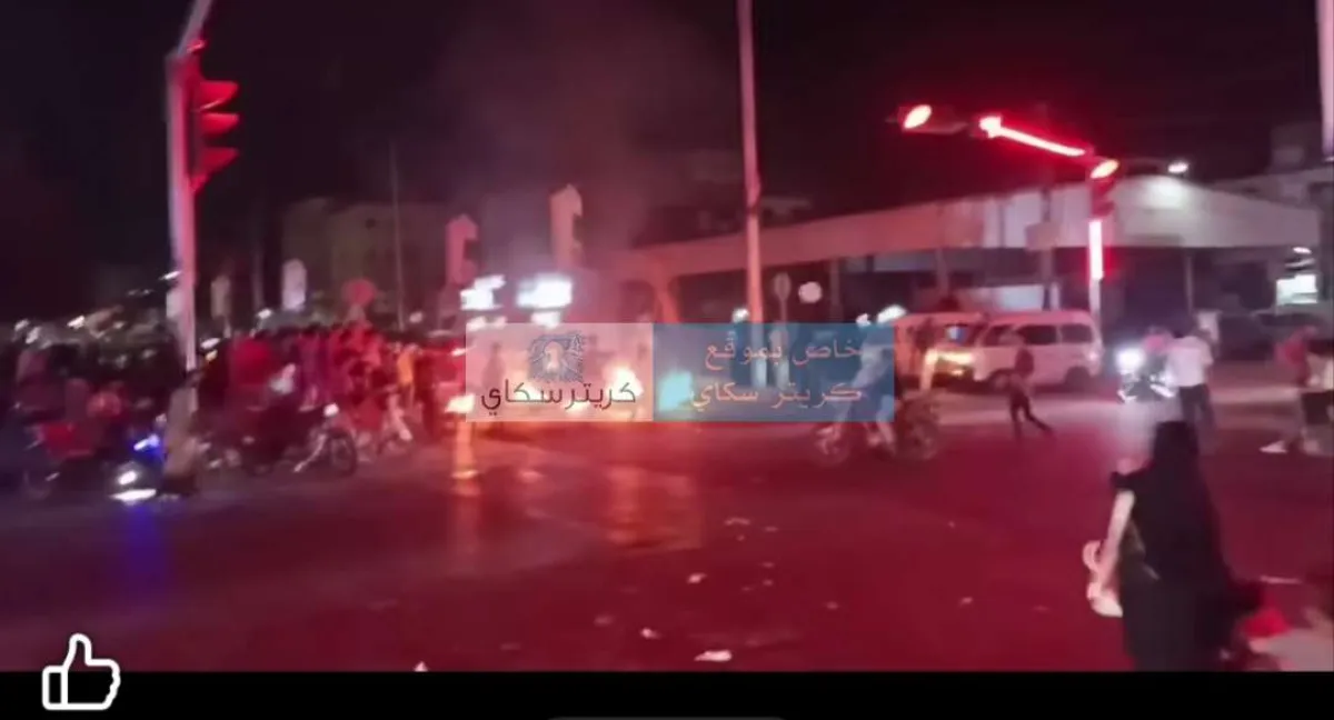 عاجل : صورة من الشيخ عثمان لاحتجاجات غاضبة وقطع للطرقات