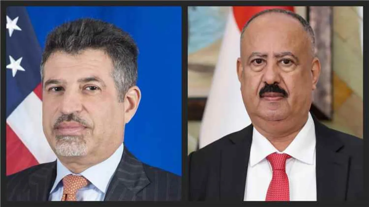 وزير النقل يلتقي السفير الأمريكي بمناسبة انتهاء فترة عمله ويشيد بجهوده في تعزيز العلاقات الثنائية ودعم اليمن