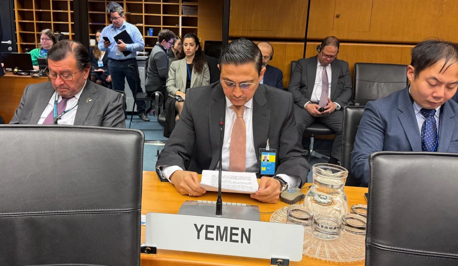 اليمن يجدد رفضه المطلق استخدام أراضيه منصةً لتهديد الملاحة الدولية في البحر الأحمر والأمن الإقليمي والدولي