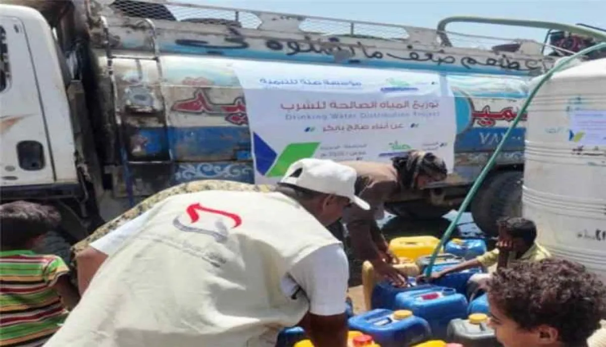 إنهاء مشروع لتوفير المياه لـ600 أسرة محتاجة في حيس والخوخة بالحديدة
