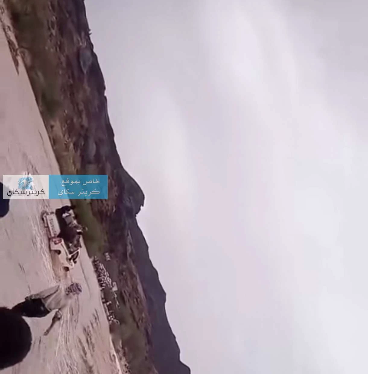 عاجل:السيول تجرف سيارة القات بعزان شبوة