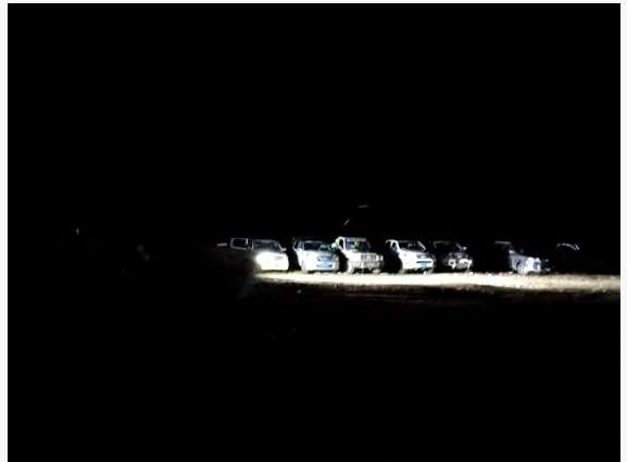 عاجل: احتجاز عشرات سيارات القات في نقطة العند