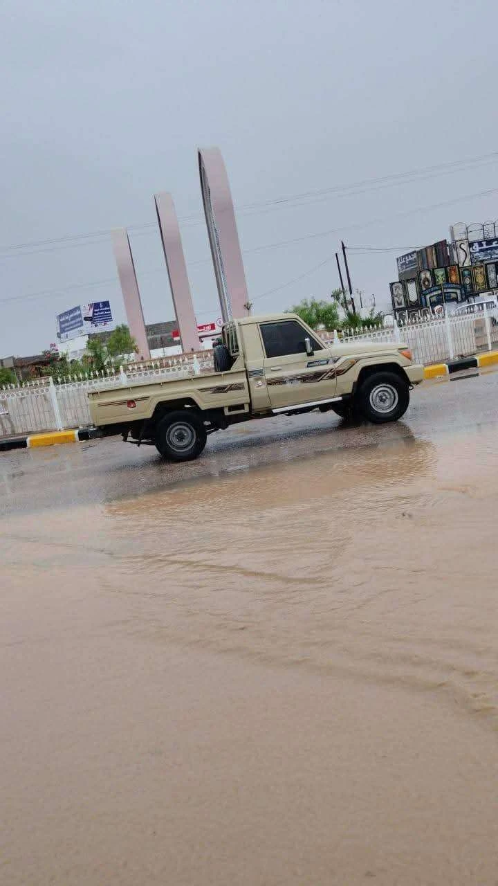 عاجل:شاهد كيف اصبحت عتق عقب موجة امطار غزيرة