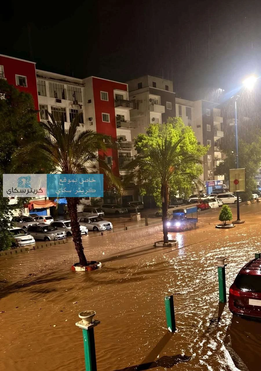 عاجل | توقف الأمطار في المعلا بعدن