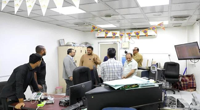 جاهزية عالية وتنسيق محكم يحافظان على استقرار الشبكة الكهربائية بعد أمطار عدن