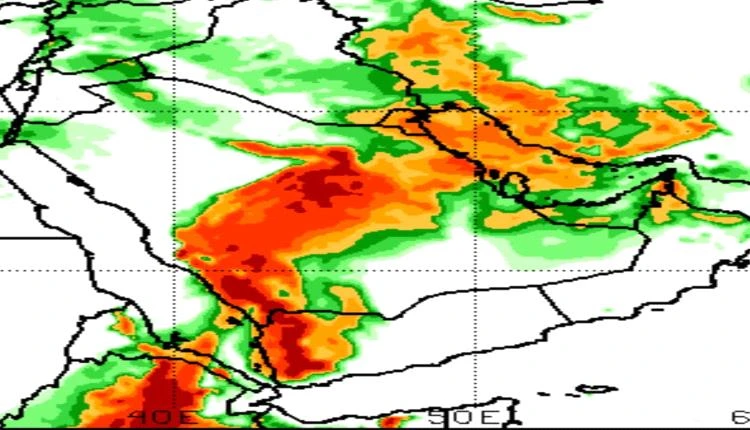 فلكي يمني يتوقع شدة غزارة الأمطار على هذه المحافظات