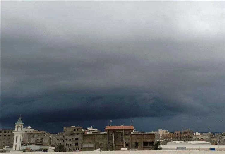 المنخفض الجوي يقترب من هذه المدينة