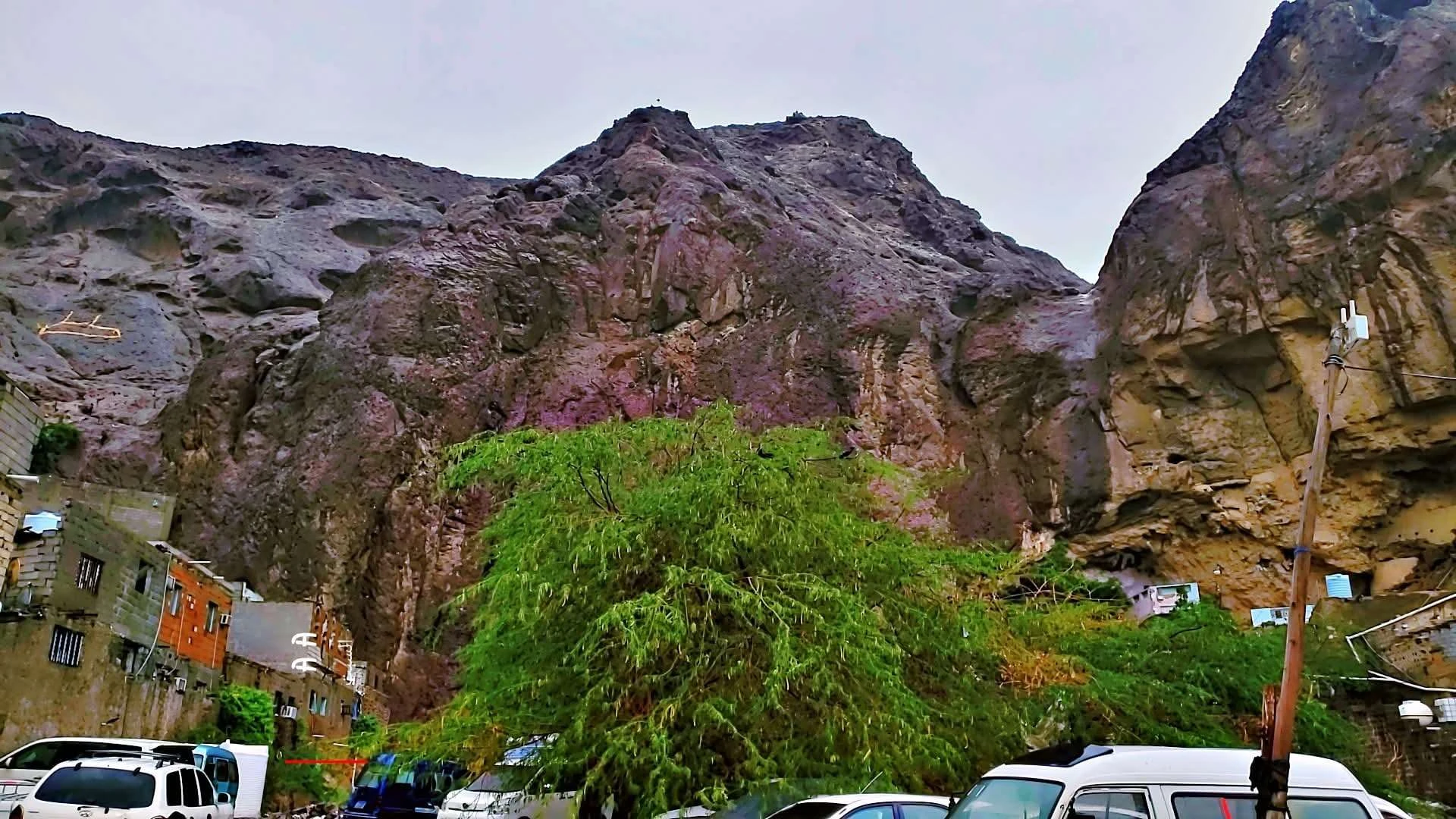 عودة الأمطار صباح اليوم إلى كريتر بعدن