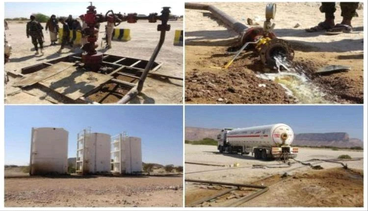 القوات الجنوبية تكشف فساد المصافي العشوائية في وادي حضرموت