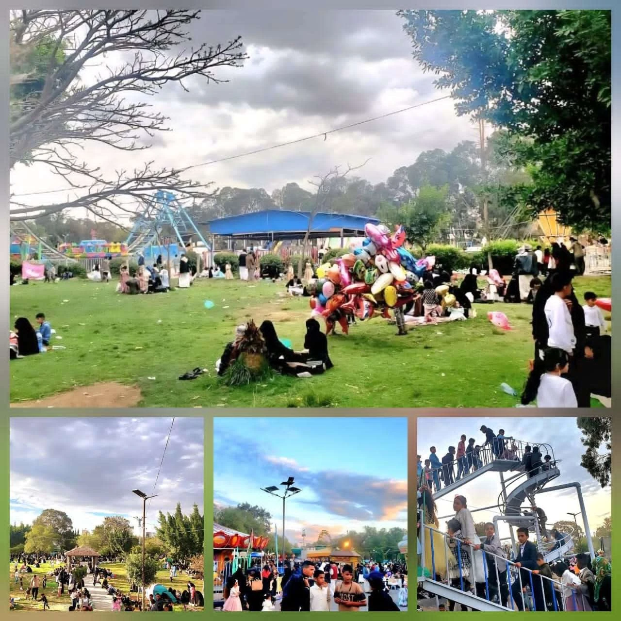 أرقام قياسية لزوار الحدائق خلال عيد الفطر