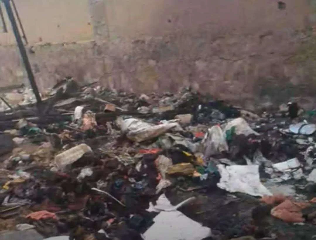 تفاصيل انفجار أسطوانة غاز في مخيم نازحين