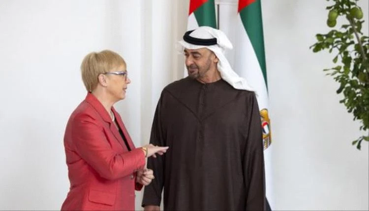 محمد بن زايد آل نهيان ونتاشا بيرك موسار: اتصال يعزز التضامن ويدعو لوقف التصعيد