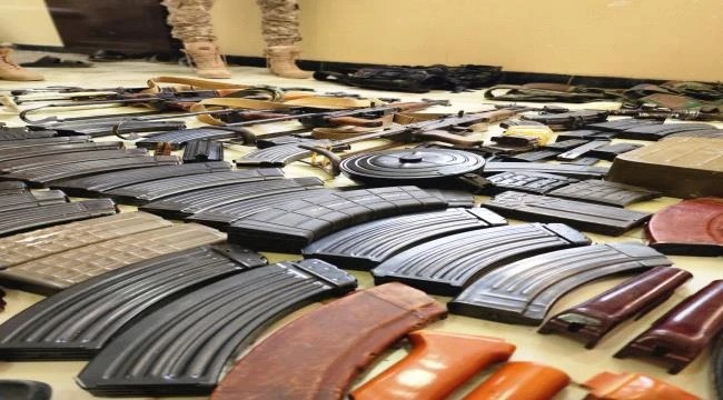 قوات درع الوطن تؤكد مواصلة ضبط السلاح في سيئون ووادي حضرموت