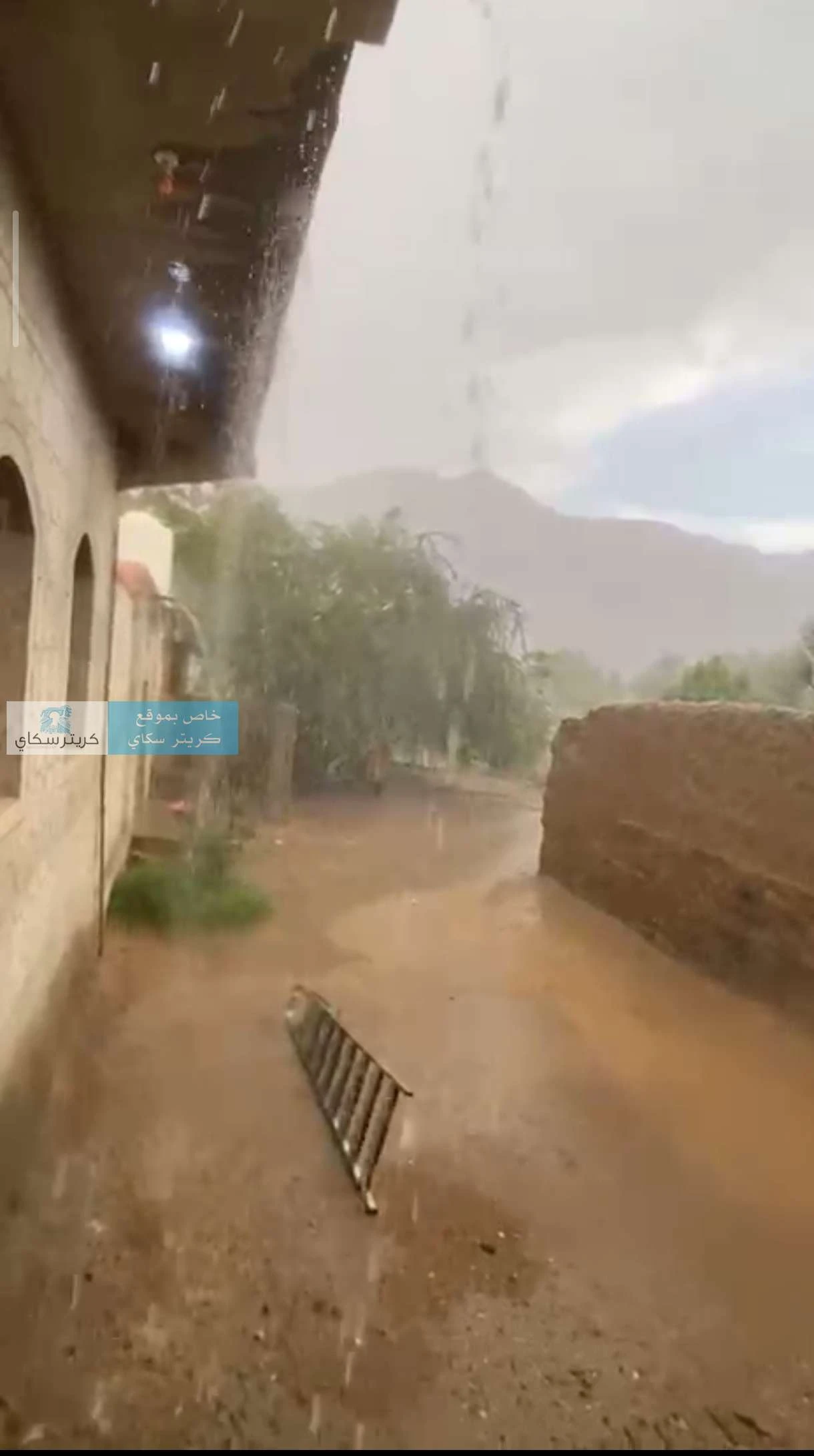 عاجل:تساقط امطار وبرد