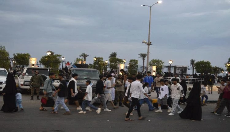 عدن تشهد انتشارًا أمنيًا مكثفًا لقوات الطوارئ والدعم خلال عيد الفطر
