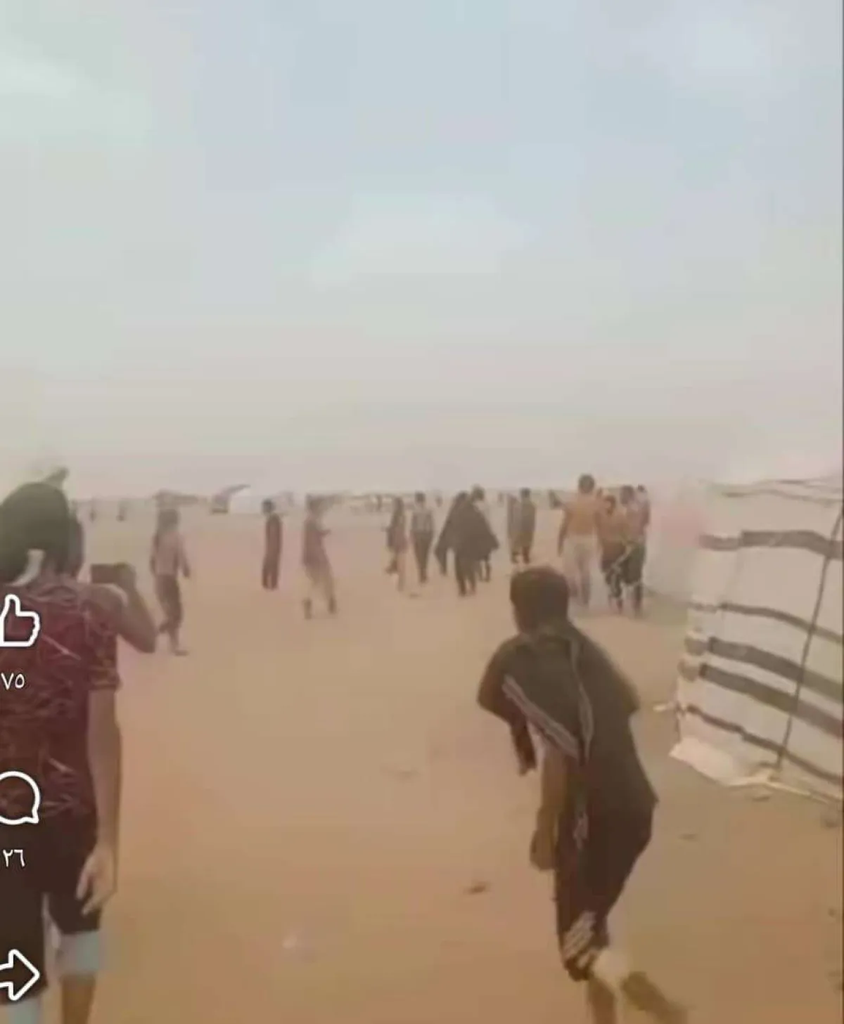 مصدر رفيع بمنفذ الوديعة يفند الإشاعات ويكشف الحصيلة الحقيقية لضحايا العاصفة الرملية ​