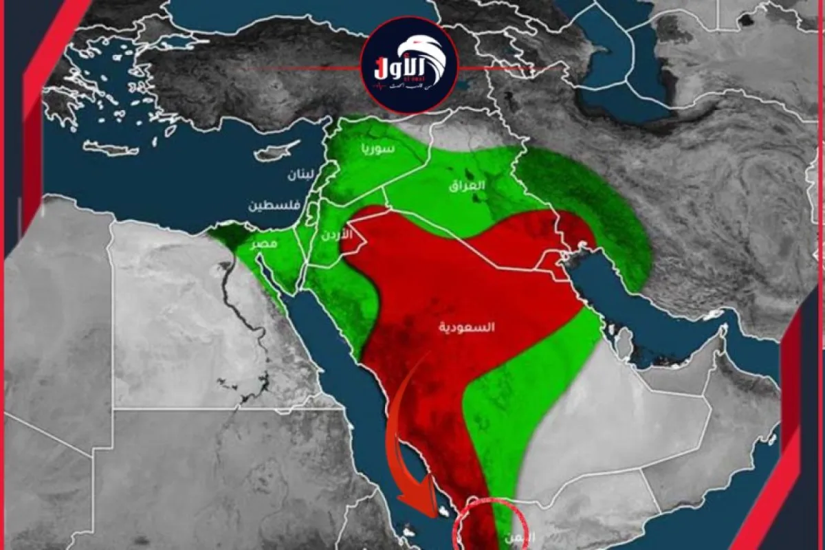 سيضرب الشرق الأوسط ويصل لـ(عدن) وبعض المحافظات..  تحذيرات دولية من منخفض جوي شديد حتى السبت!