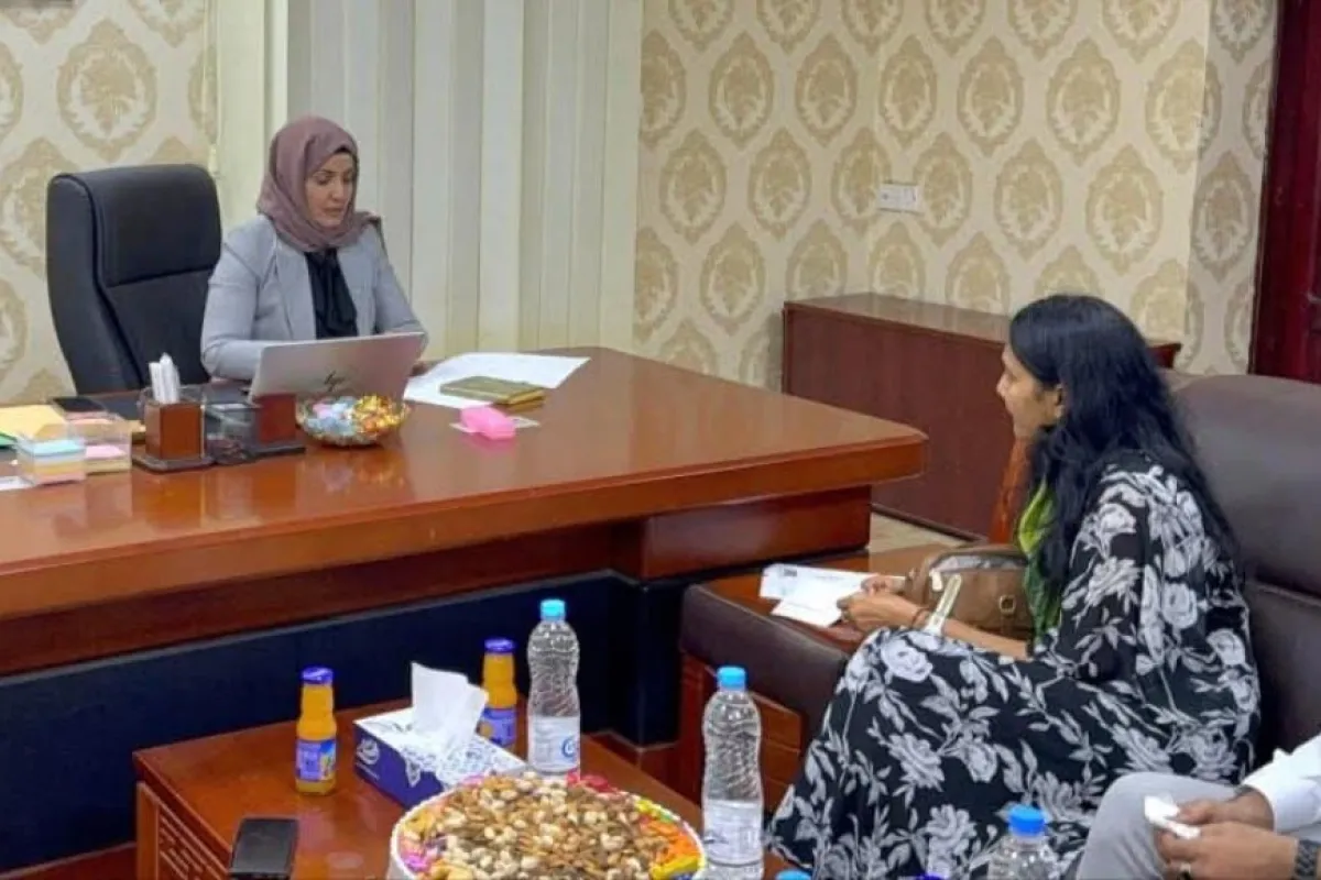 وزيرة الشؤون القانونية تبحث مع فريق عقوبات مجلس الأمن تعزيز التنسيق المشترك