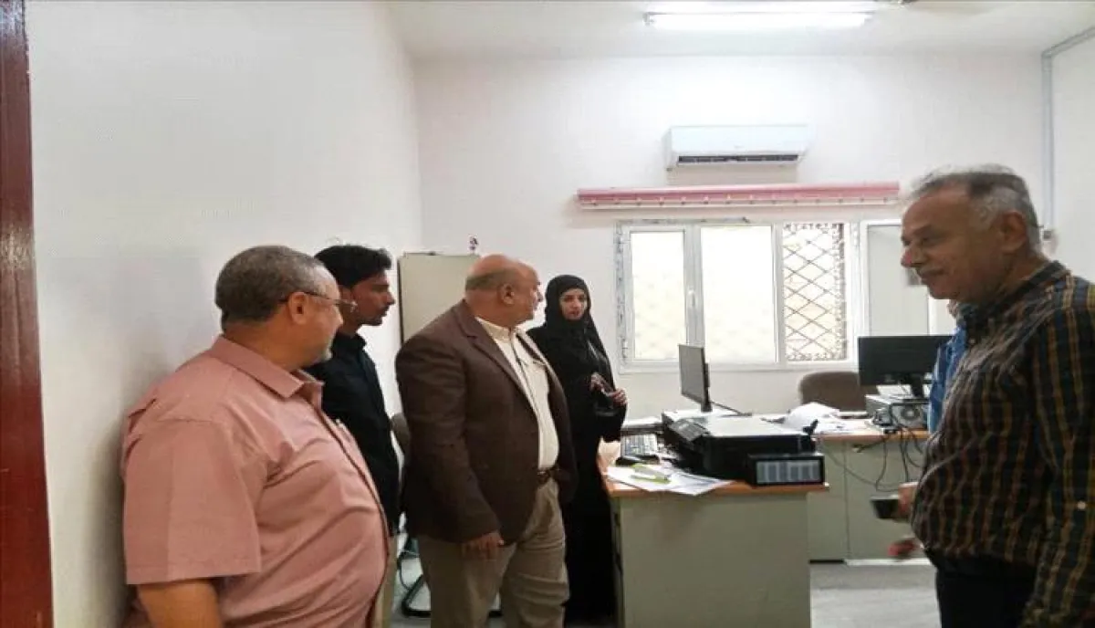 97٪ حضور في المعلا.. الجعملاني والجاوي يشيدان بالانضباط الوظيفي