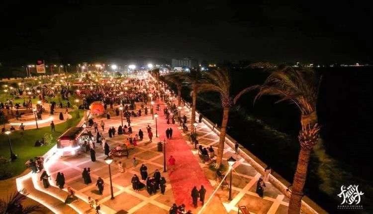 أجمل مناظر المدينة .. حديقة عدن مول "قبلة" الزوار في العيد