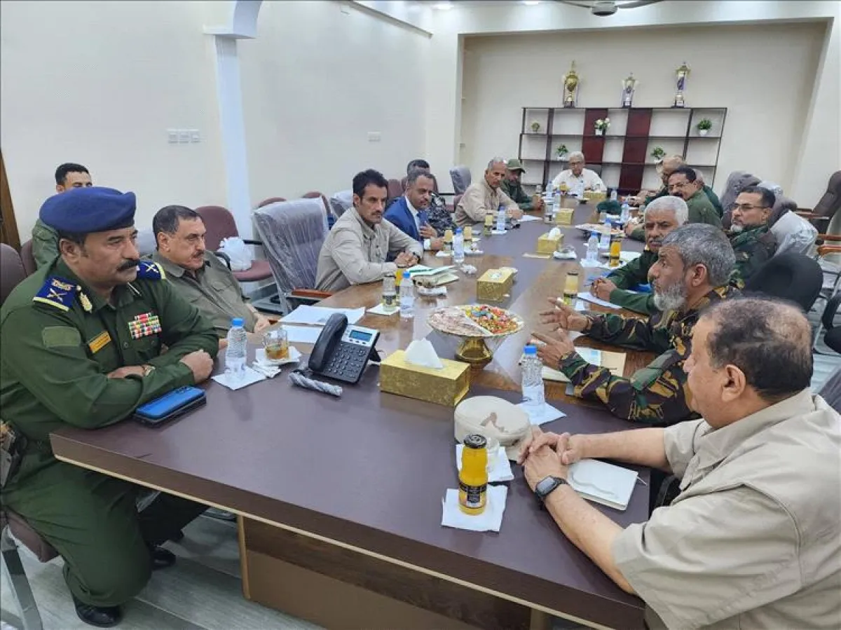 اجتماع مشترك للجنة الإدارية العليا مع إدارة أمن العاصمة عدن.
