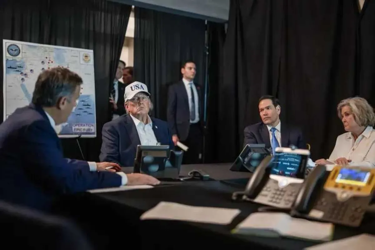 هكذا يتابع ترمب يومياً ”مونتاج الانفجارات” في إيران