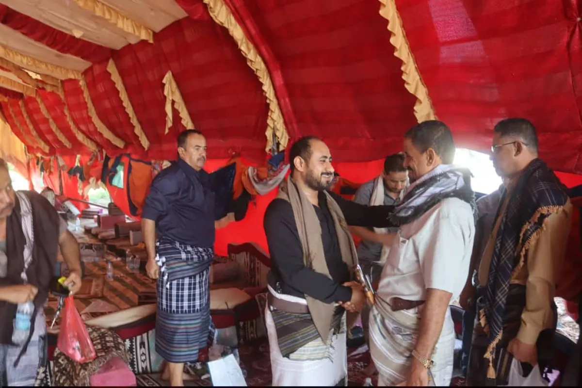 شخصيات سياسية وامنية وقبلية من ردفان تلتقي الشيخ عبدالرحمن شاهر الصبيحي