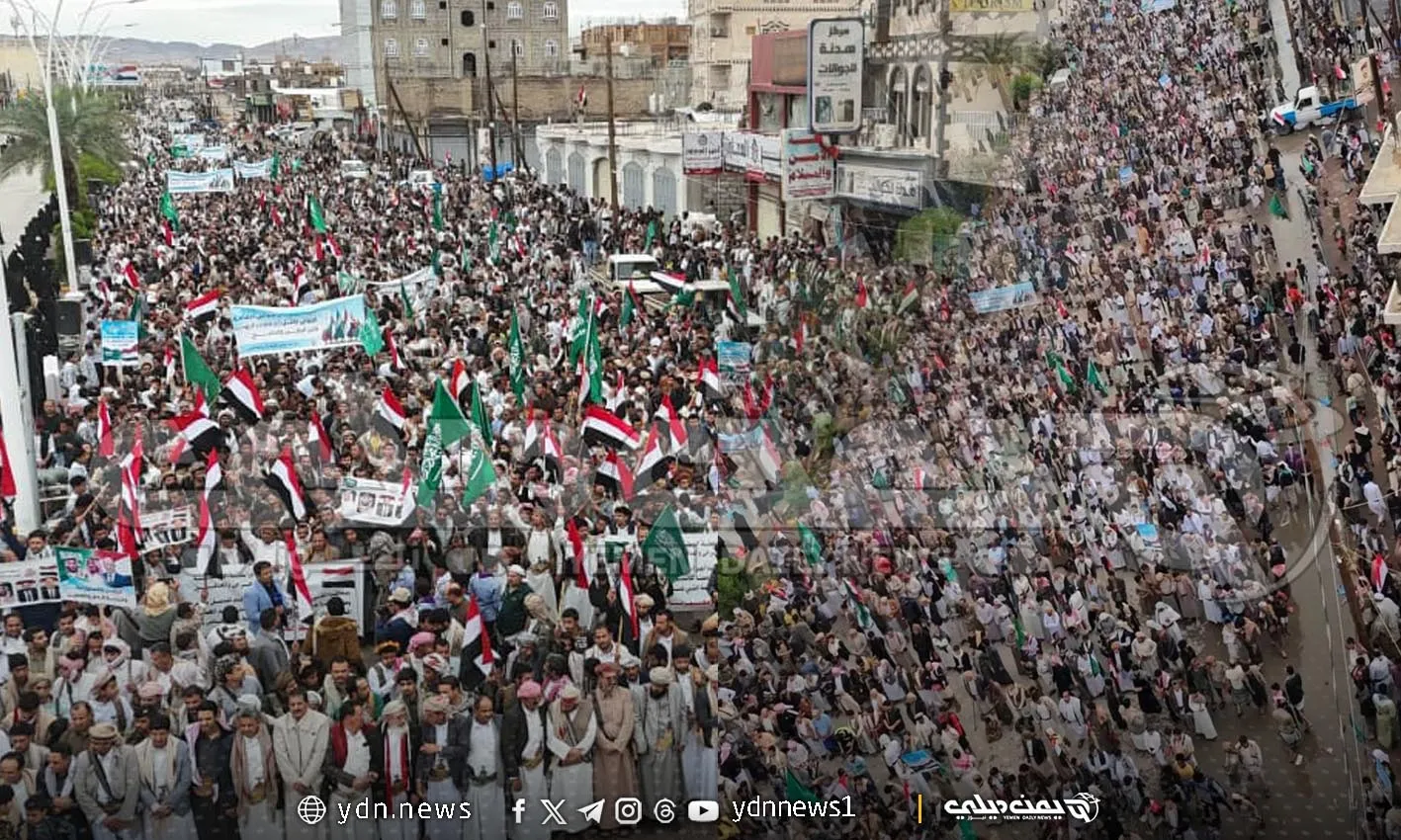 مأرب تحتشد تضامناً مع السعودية.. ومشاركون لـ”يمن ديلي نيوز”: إذا دُعِينا للقتال لن نتردد