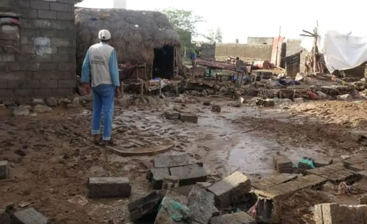 المسعودي يدعو المنظمات المحلية والدولية إلى التدخل العاجل لمعالجة أضرار السيول بالساحل الغربي