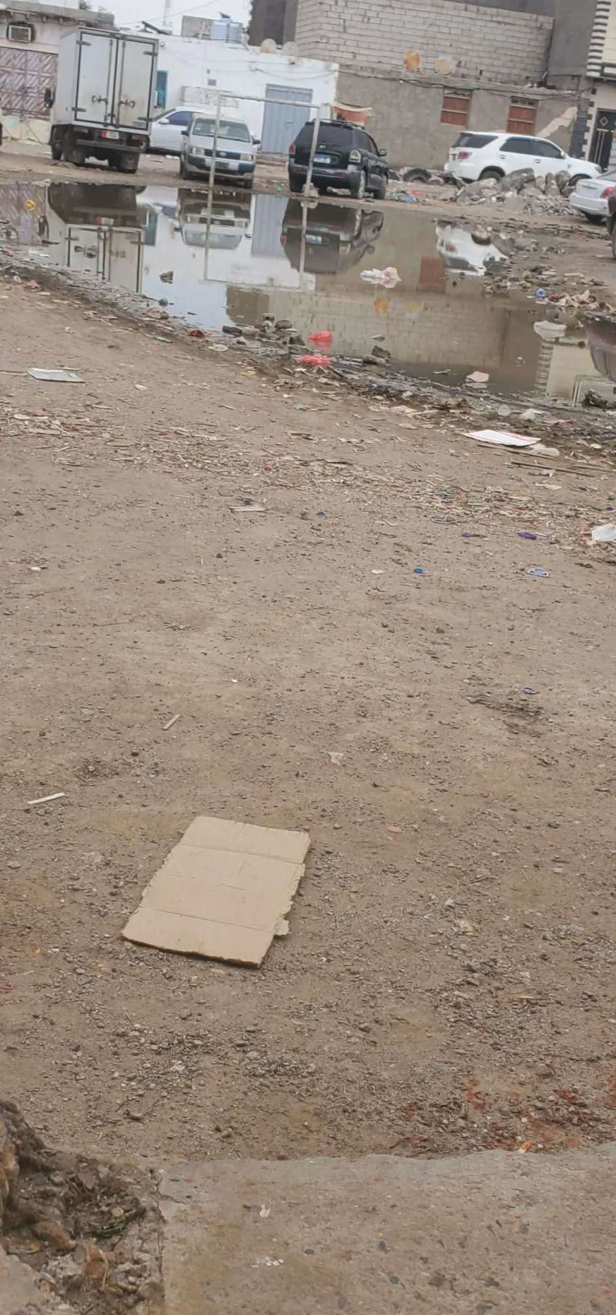 كارثة بيئية تهدد سكان الممدارة