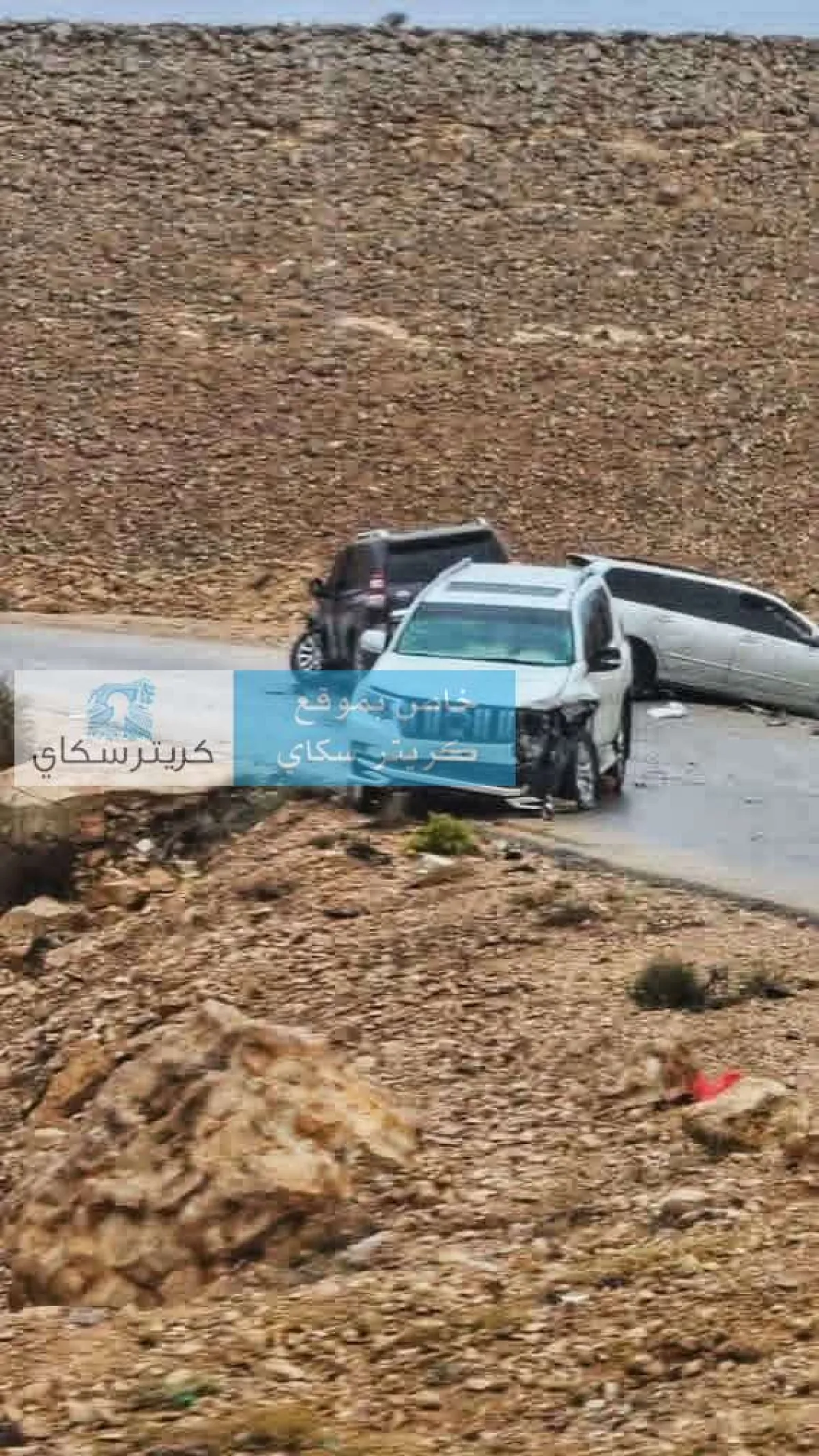 عاجل:حادث مروري مروع بين عدة سيارات