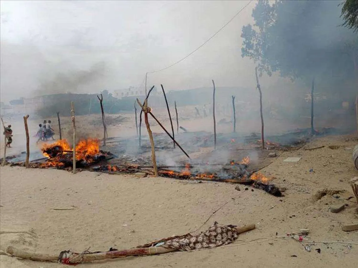 اندلاع حريق بمخدرة نسائية