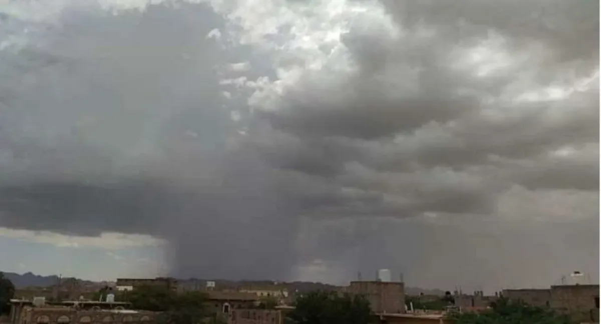 طقس متقلب وأمطار غزيرة مرتقبة في اليمن خلال الساعات القادمة