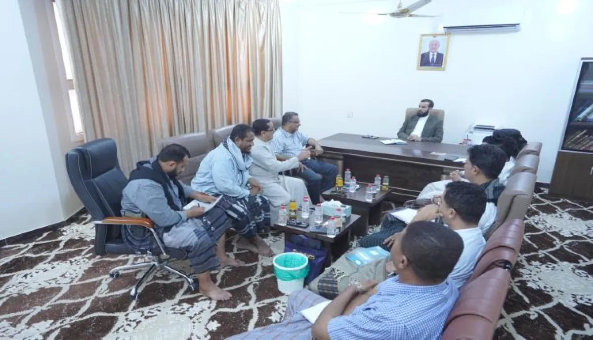 محافظ أبين: سد حسان مشروع حيوي يتصدر أولويات السلطة المحلية