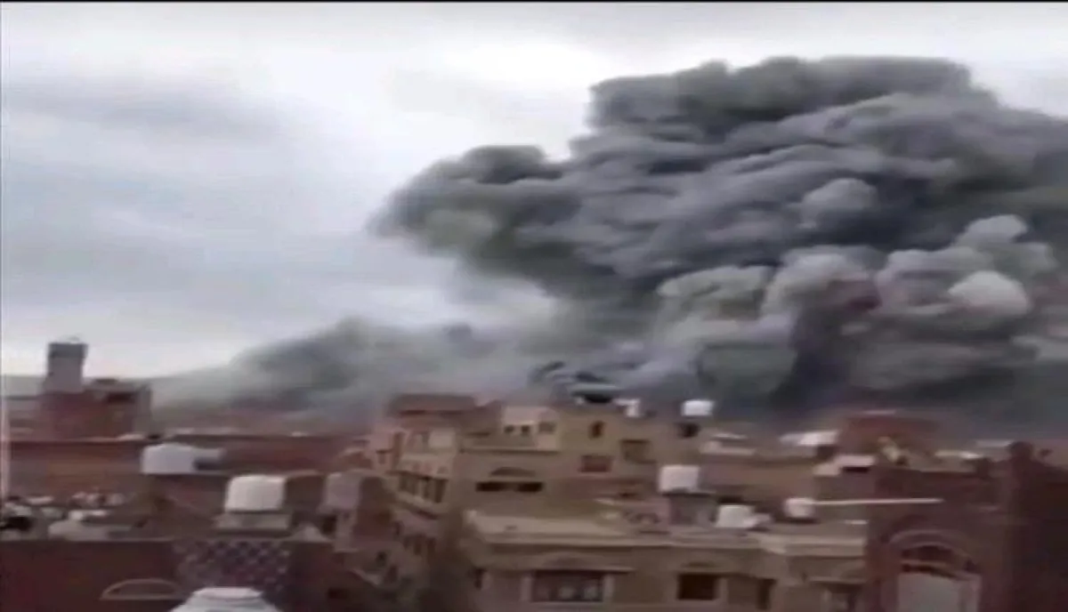 غارات جوية تهز صنعاء عقب إعلان الحوثيين إطلاق صواريخ باليستية