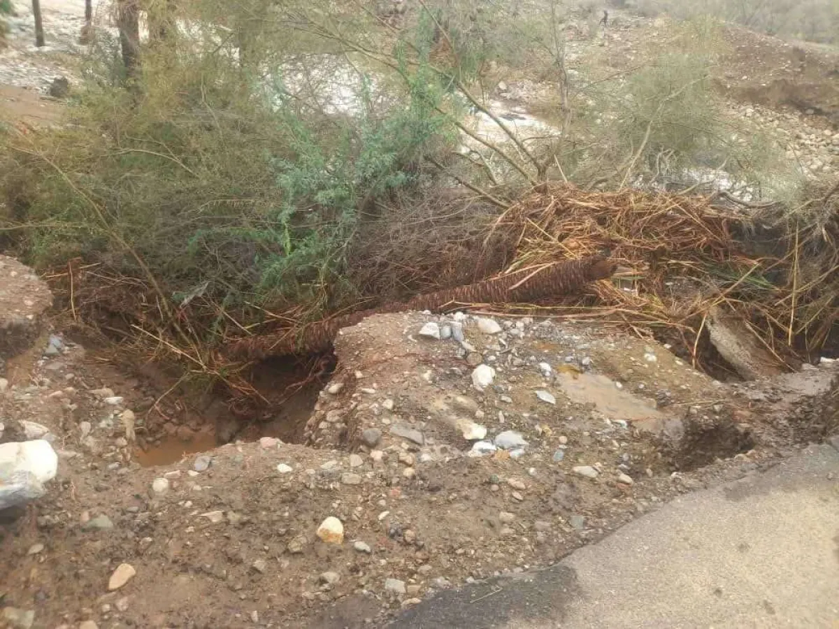 نداء عاجل لإنقاذ سكان عزلة الهاملي بعد الكارثة الطبيعية