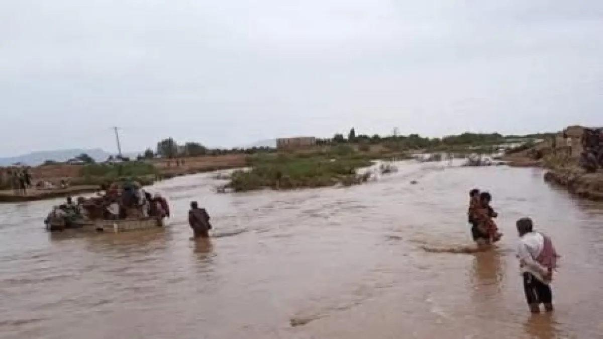 اليمن: تضرر نحو 1400 أسرة نازحة في الجوف جراء منخفض جوي وعواصف شديدة