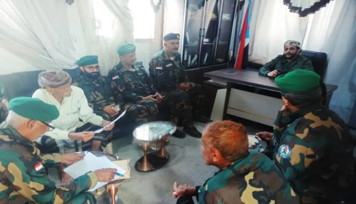 الكلدي يؤكد على الانضباط ورفع الجاهزية لقوات الطوارئ بأبين