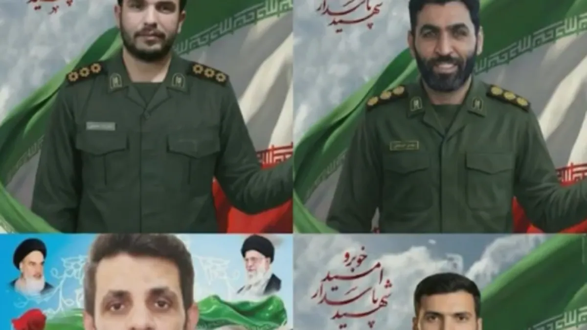 مقتل 4 من قادة الحرس الثوري في غارة على اصفهان ( صور)