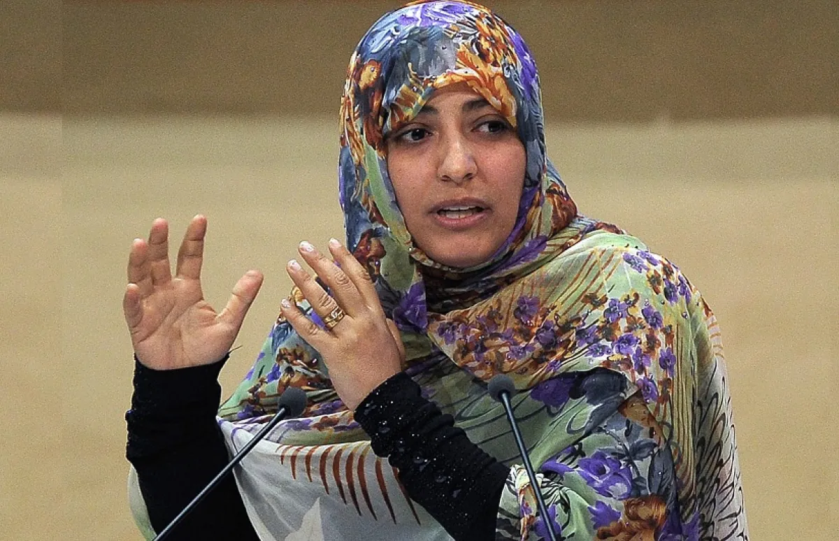 توكل كرمان تخاطب الحوثيين!