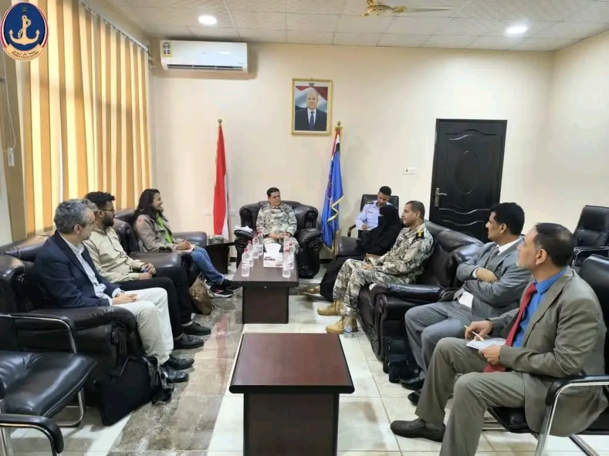 مصلحة خفر السواحل اليمنية تعقد اجتماعا موسعا مع فريق الخبراء الأممي