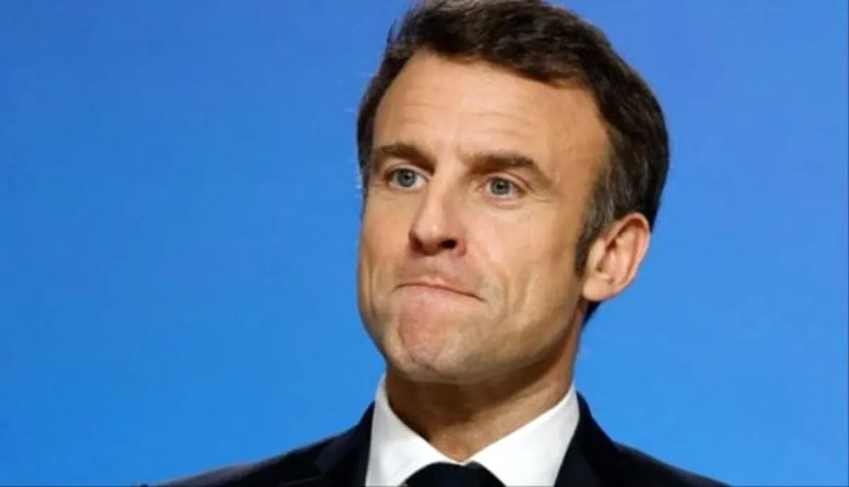 الرئيس الفرنسي يعلق على استهداف منزل رئيس كردستان العراق