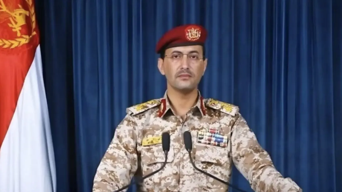 بيان جديد.. يحيى سريع يعلن تنفيذ جماعته عملية عسكرية ثانية بصواريخ وطائرات مسيرة ضد أهداف إسرائيلية