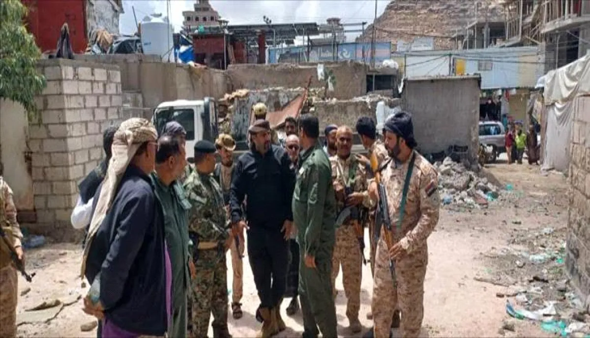 مدير شرطة الضالع يتفقد الحصين والشعيب ويعزز الجاهزية الأمنية