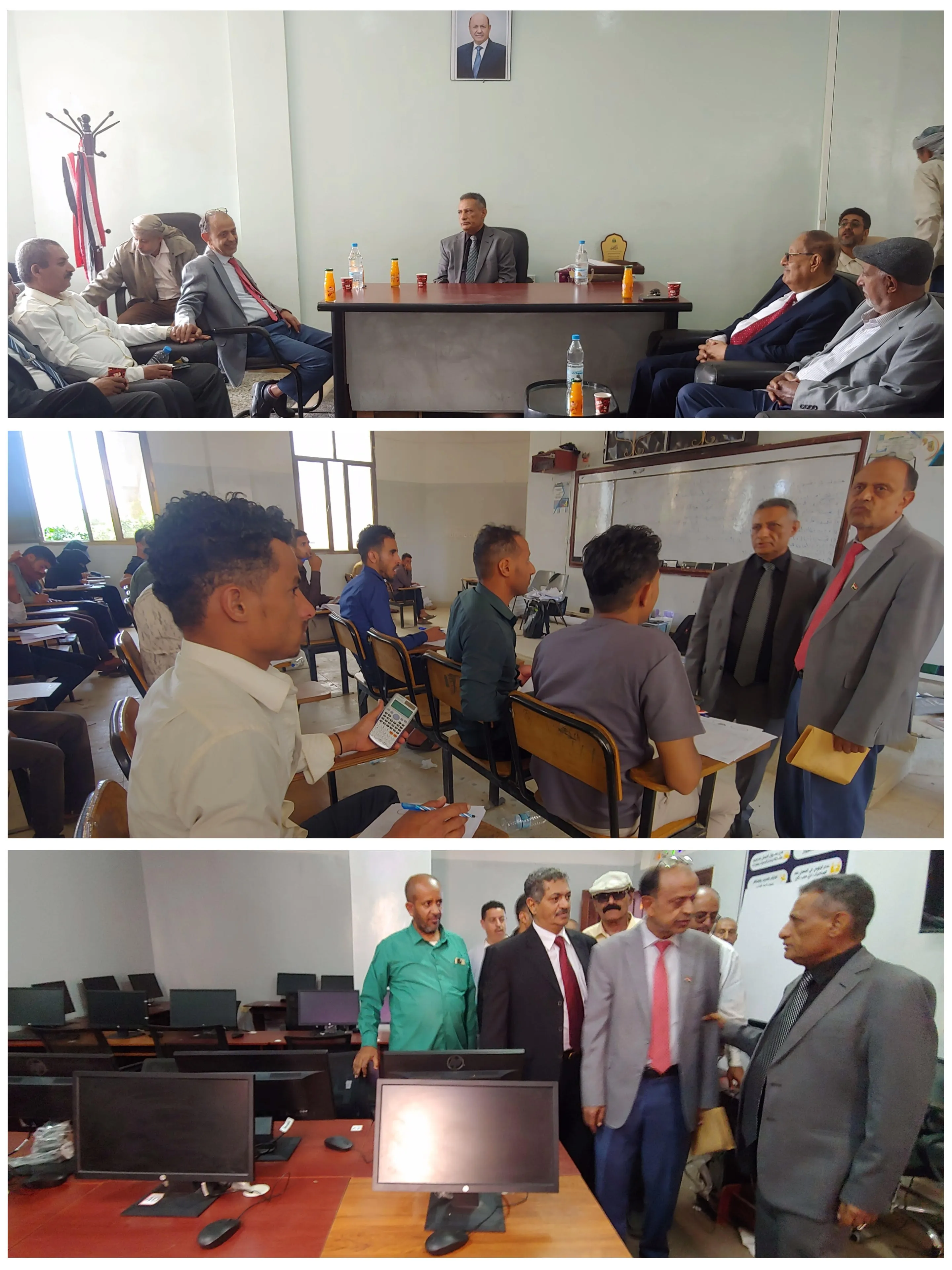 وعد بتحويل فرع التربة إلى "جامعة تكنولوجيا" .. : وزير التعليم العالي يدشن زياراته الميدانية للجامعات الحكومية بزيارة فرع جامعة تعز بالتربة 