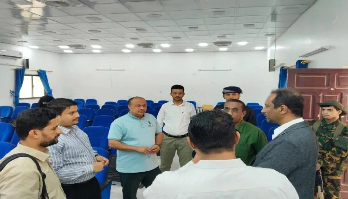 وكيل أول المهرة يدشن امتحانات الكفاءة لمزاولي المهن الطبية والصحية بالغيضة