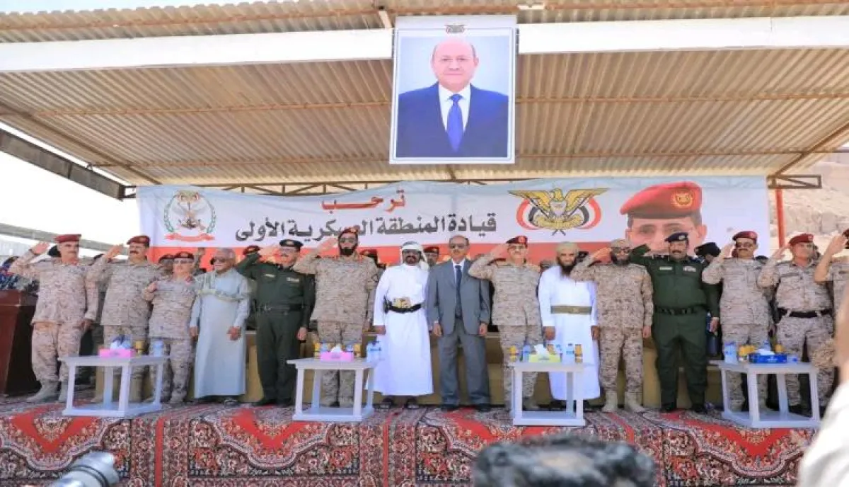 الوكيل بارباع يستقبل وزير الدفاع ويترأس اجتماعًا أمنيًا وعسكريًا موسعًا بوادي وصحراء حضرموت