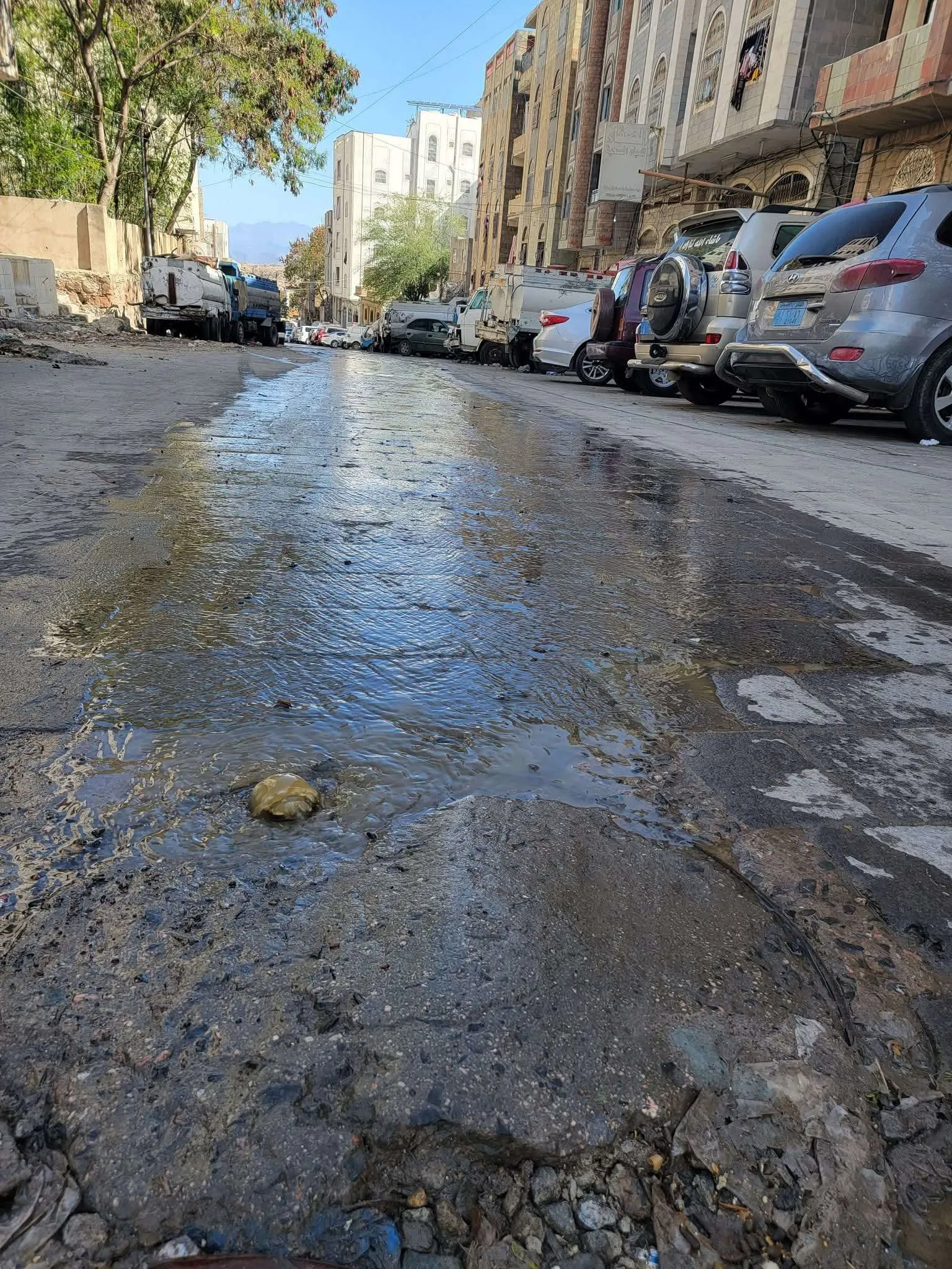 كارثة بيئية في حارة المناخ