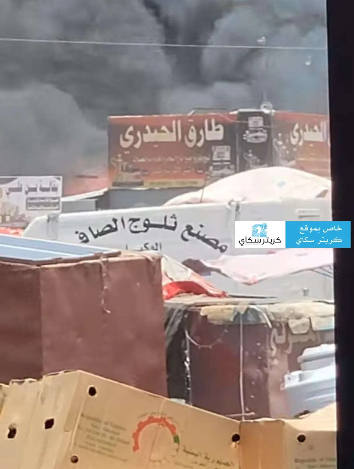 عاجل: انفجارات مروعة في سوق الفيوش تحوّل المكان إلى فوضى
